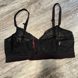 Spanx Spotlight on Lace Bra Black Size Medium